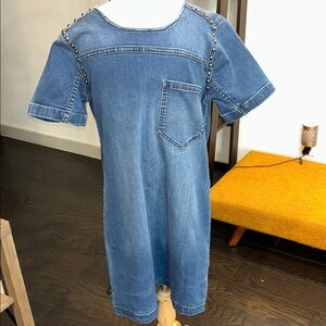 Stylish Blue Denim Dress